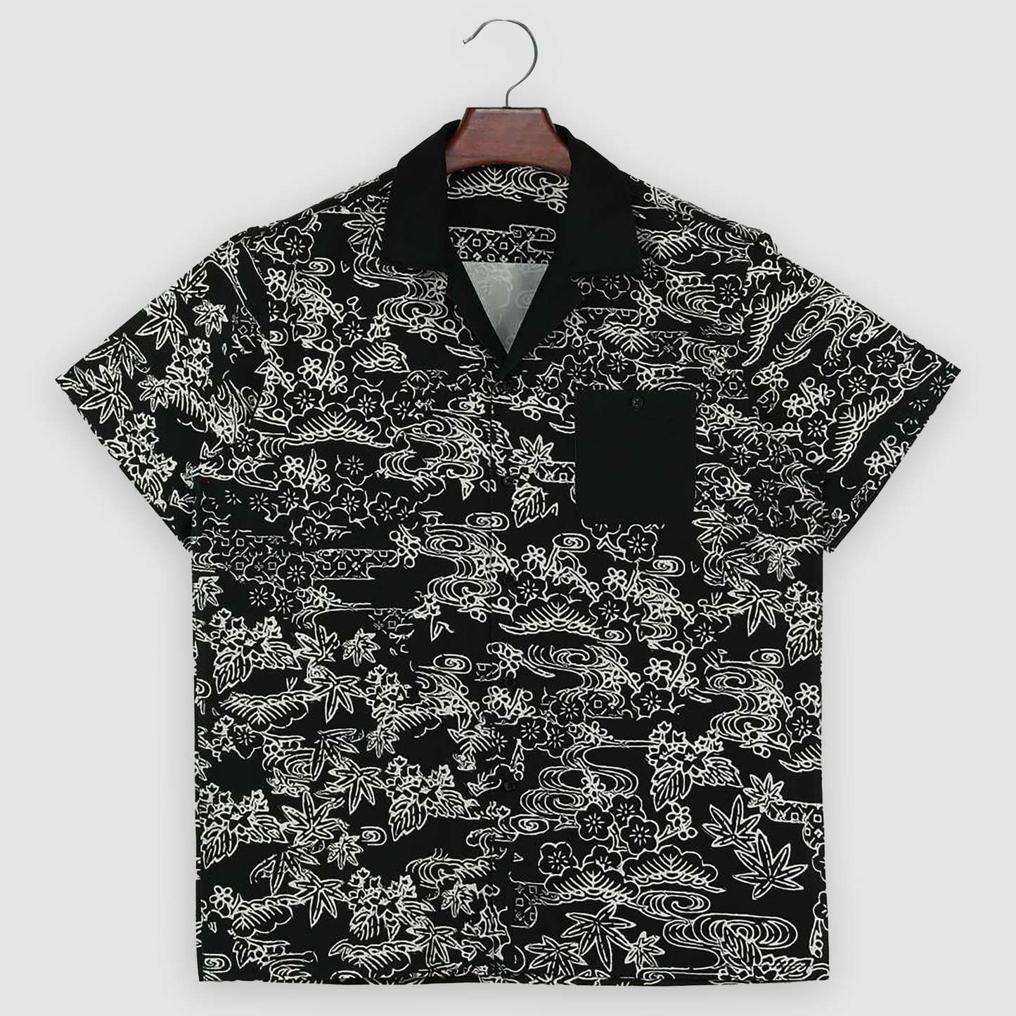 沖縄柄シャツ